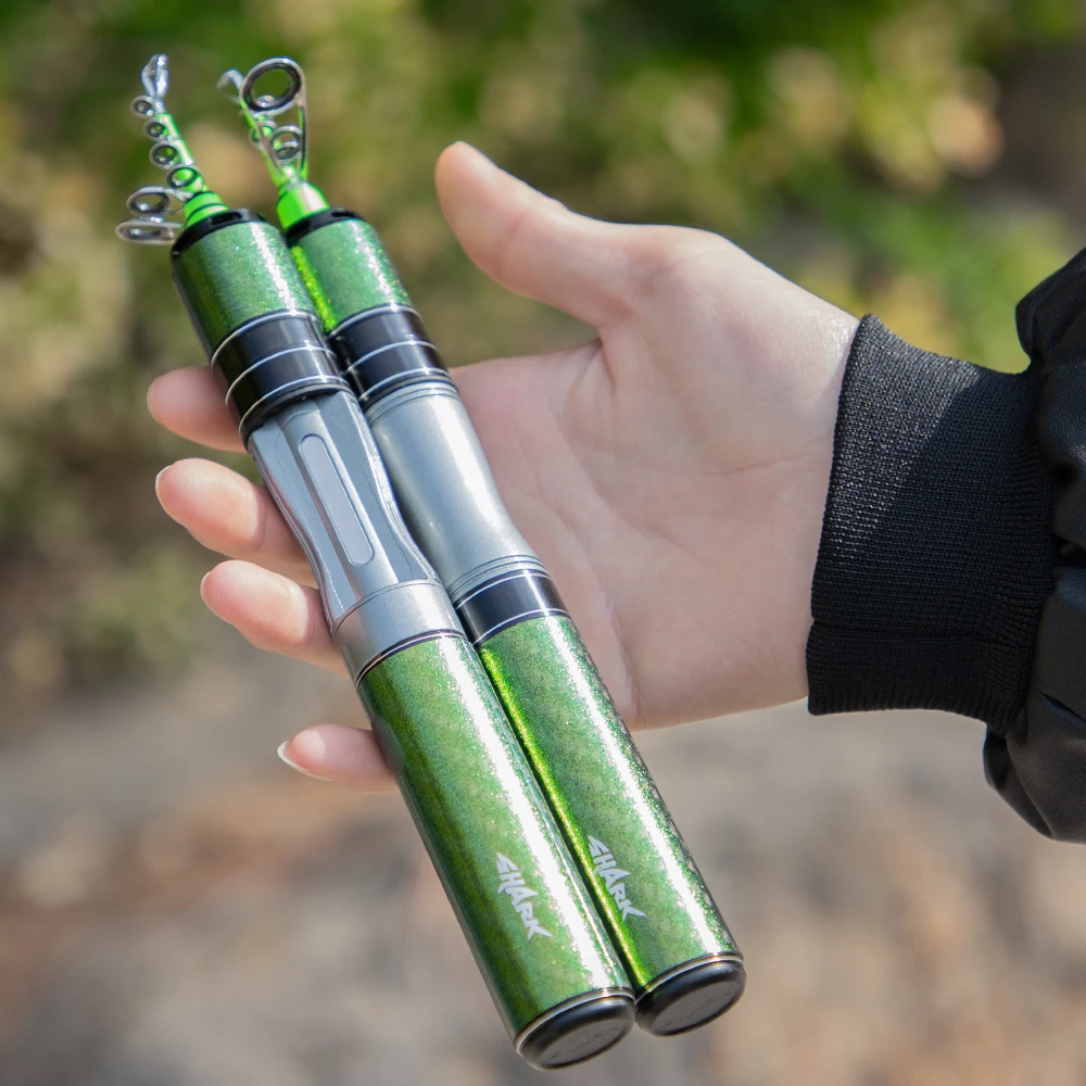 FISHINGFANS KUAISHA Super Kurze Teleskop-Angelrute 5' 5'6 6' UL Carbon Reise-Angelrute Ultraleicht 1-8g mit Vollspitze – Detail 9
