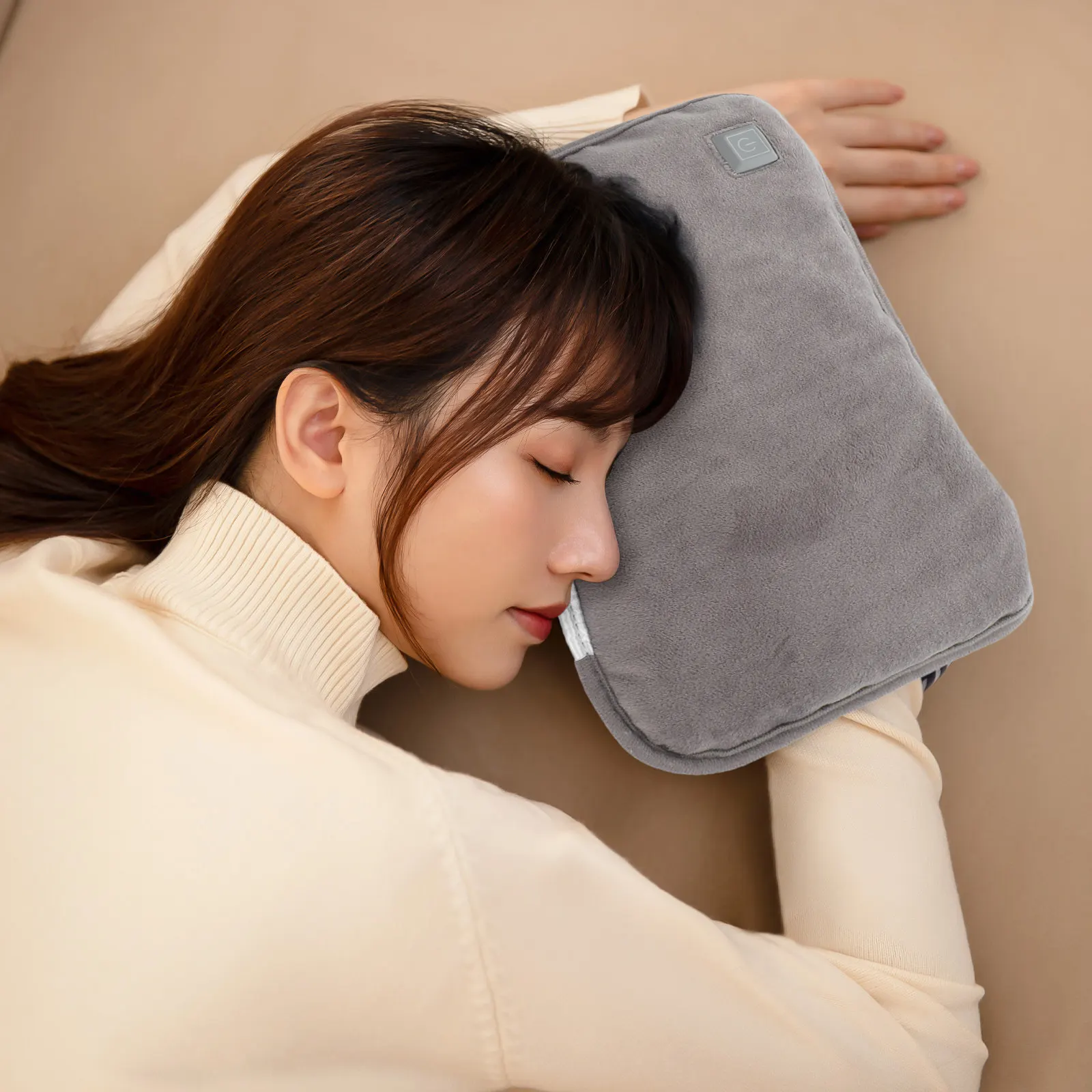 USB Electric Hand Warmer – Rechargeable, Portable, Skin-Friendly Heating Bag for Winter Home & Outdoor Use