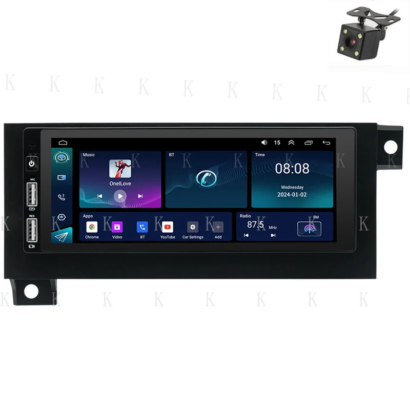 FOR Car Stereo Radio GPS WIFI BT USB W/Camera For Dodge Caravan/Dakota 1987-2000