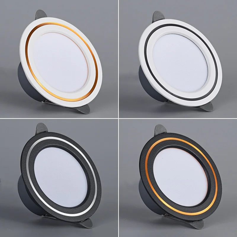 Popular Best Selling Bedroom Ceiling Downlight Bright Living Room Dining Room Iron Recessed Downlight for Indoor Home Cheapest