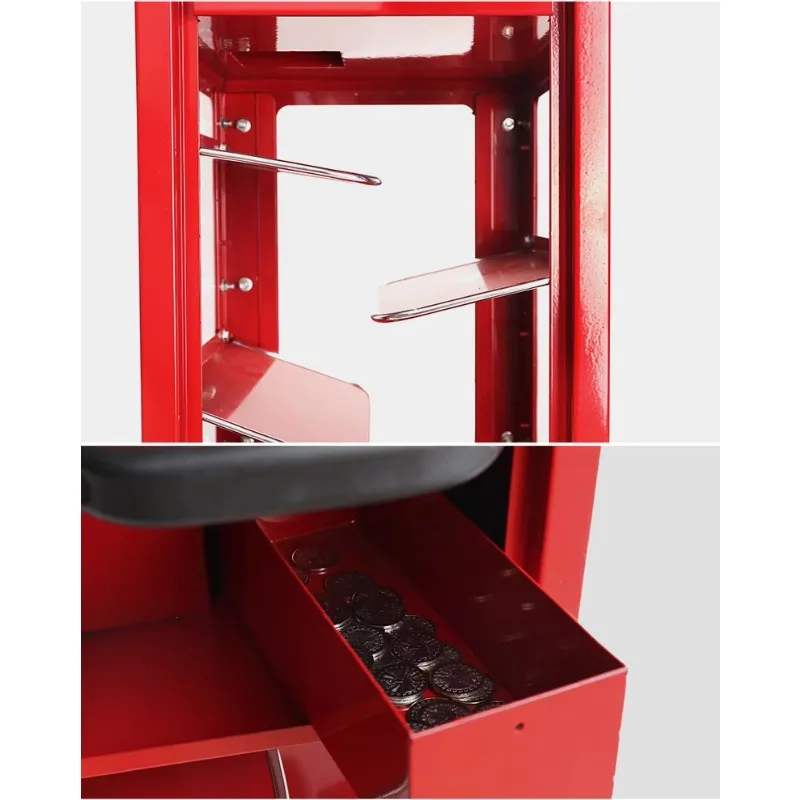 Máquina de venda automática Gashapon de metal Gumball para shoppings-sistema de pagamento de moedas e tokens com função SDK oferecendo brinquedos