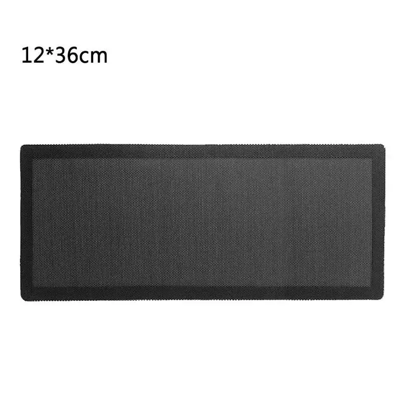 14x28mm/12x36mm PC Chassis Cooling Dust Filter Magnetic PVC Net Guard Fan Cover Dustproof Computer Mesh Accessories