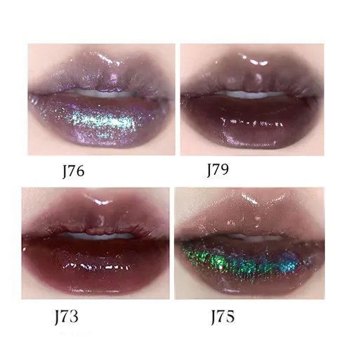Imagen 2 del producto Girlcult Unreal Brillo de labios de alto brillo, brillo alto tipo espejo, esmalte de labios con luz de agua, fiesta, brillo dimensional 3D, efecto de plomería de labios