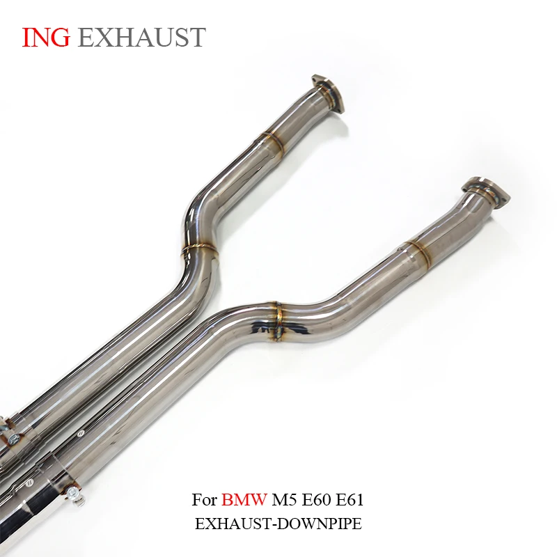 ING Stainless Steel 304 Valve Catback for BMW M5 E60 E61 S85 5.0L V8 Muffler Engine Electric Remote Performance Exhaust System