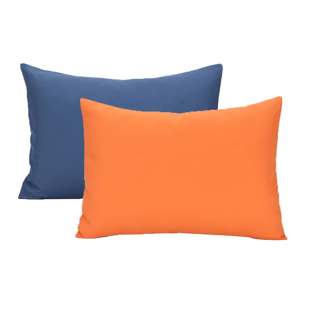 

Solid Color Children's Pillowcase 2pcs Ultra-fine Fiber Combed Pillowcase Envelope Style Children's Pillowcase Travel Pillowcase