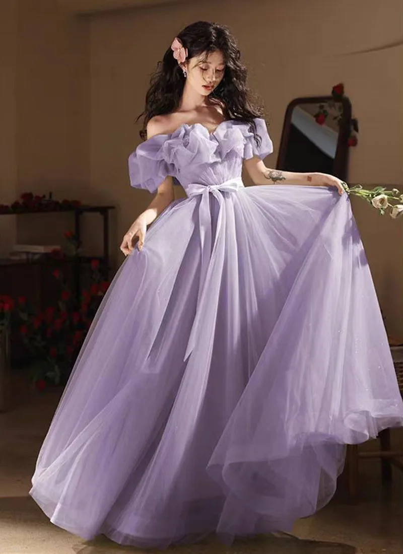 New Luxurious Dreamy Green Fantasy Princess Evening Gown For The Enchanting Prom Dresses