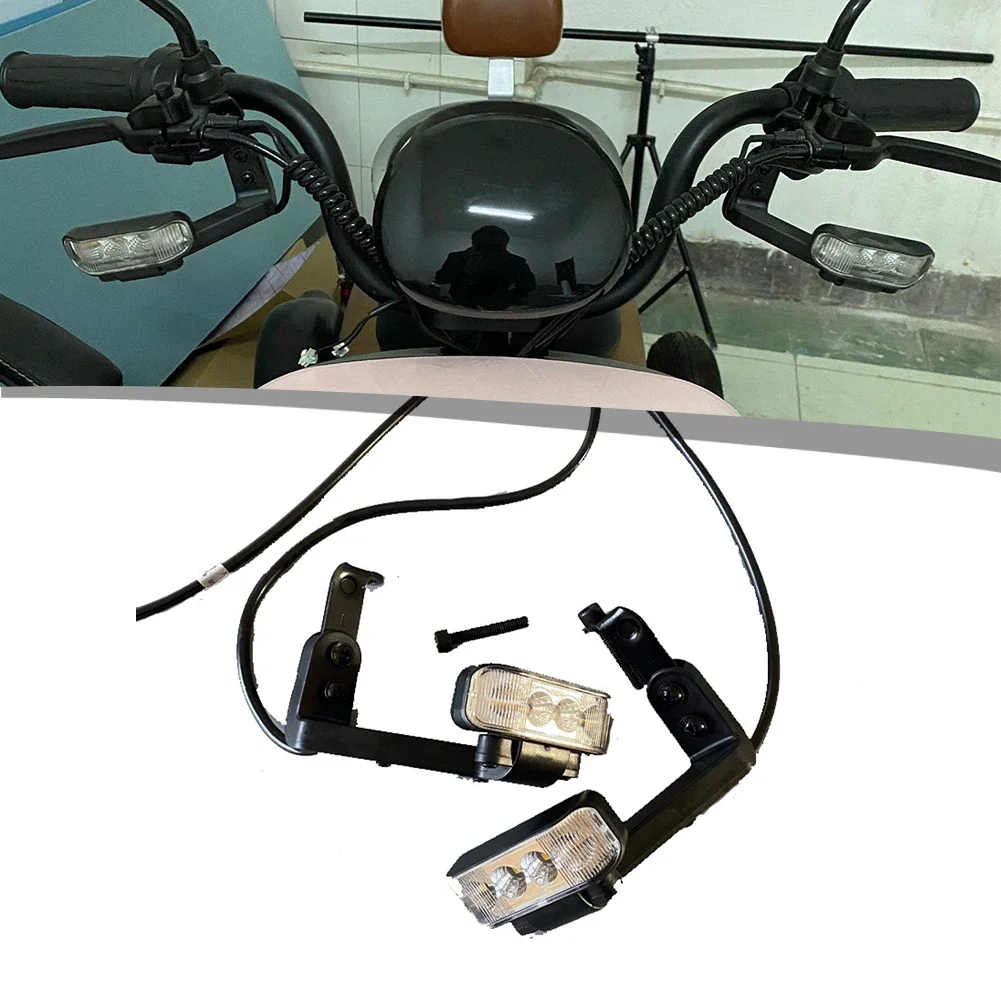 Electric Bicycle Turn Signal 12/48/60/72V LED Lamp Retrofit Turn Signal Rear Light E-bike Modification Accessories