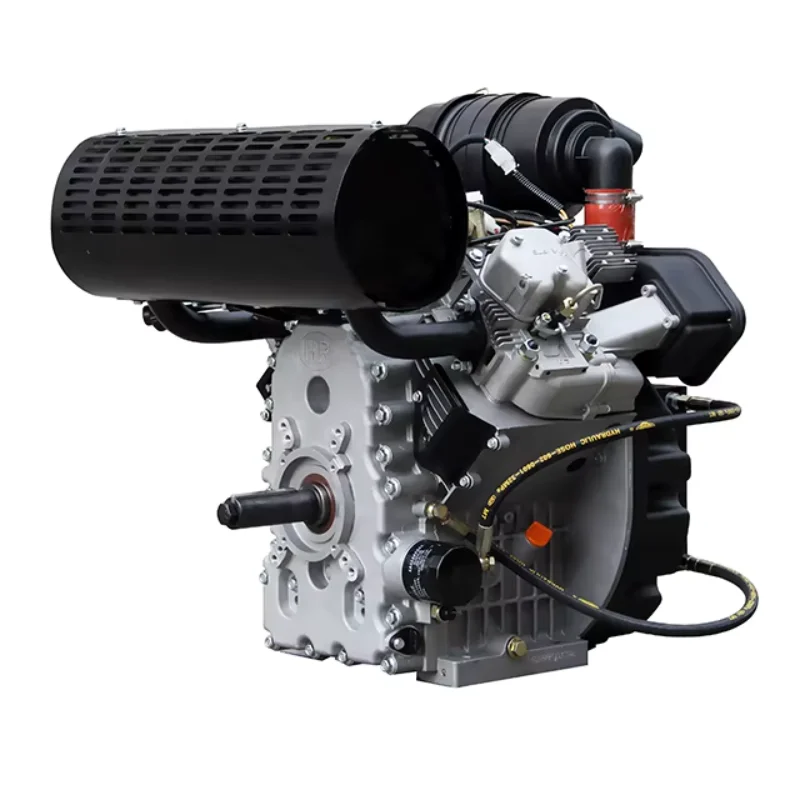 Patent Design 2V98 V Twin Air Cooled 20KW 30hp Four Stroke Diesel Engine