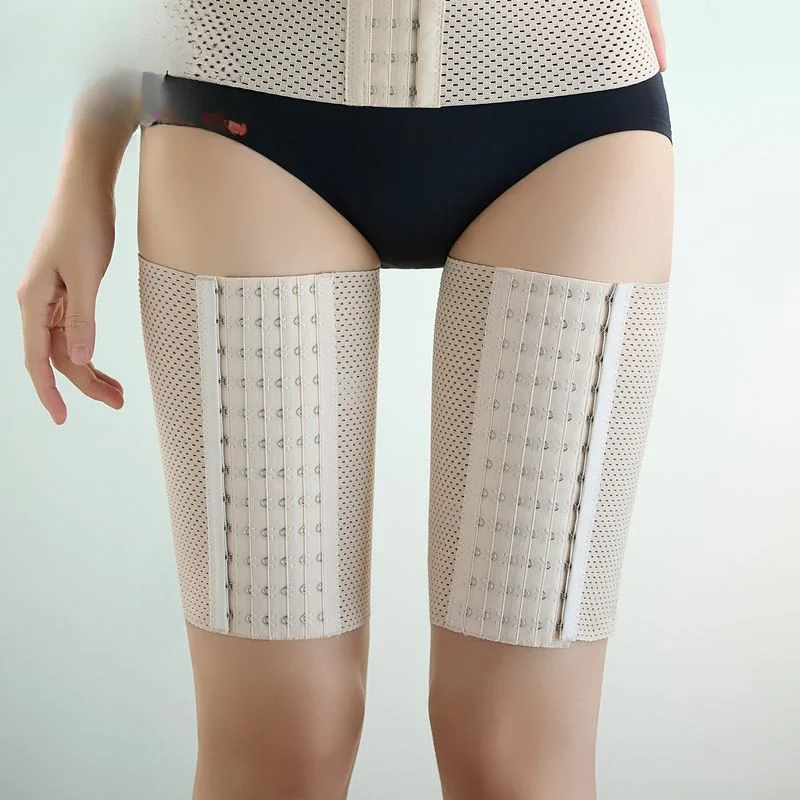 ผู้หญิงสายรัดต้นขาขาสนับสนุนลูกวัว Shaping ออกกําลังกายฟิตเนสโยคะปรับกระชับสัดส่วนกล้ามเนื้อการกู้คืนบาง Shapewear กีฬา