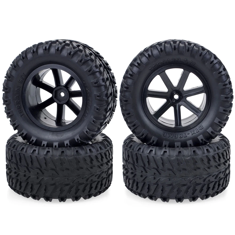 ZD Racing RC Desert Wheels and Tires 1/10 Scale 12mm Hex for Corally Kyosho Ultima Hobao ABSIMA HPI HIMOTO DREKKER RC Car Wheel