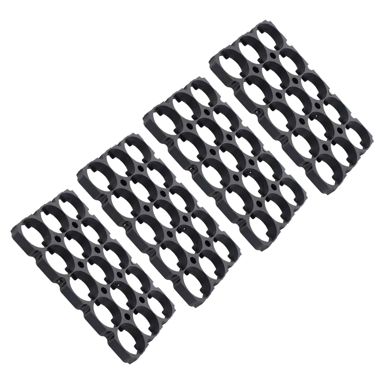 4pcs 21700 Battery Holder Bracket 3x5 Anti Vibration Plastic Frame Bracket For Holding  Battery Packs DIY Accessories