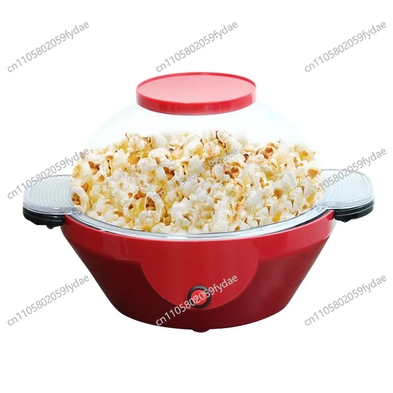 Corn Multifunctional Automatic Popcorn Making Machine 220V 5L Electric Popcorn Machine Hot Air Popcorn Popper Maker Kitchen DIY