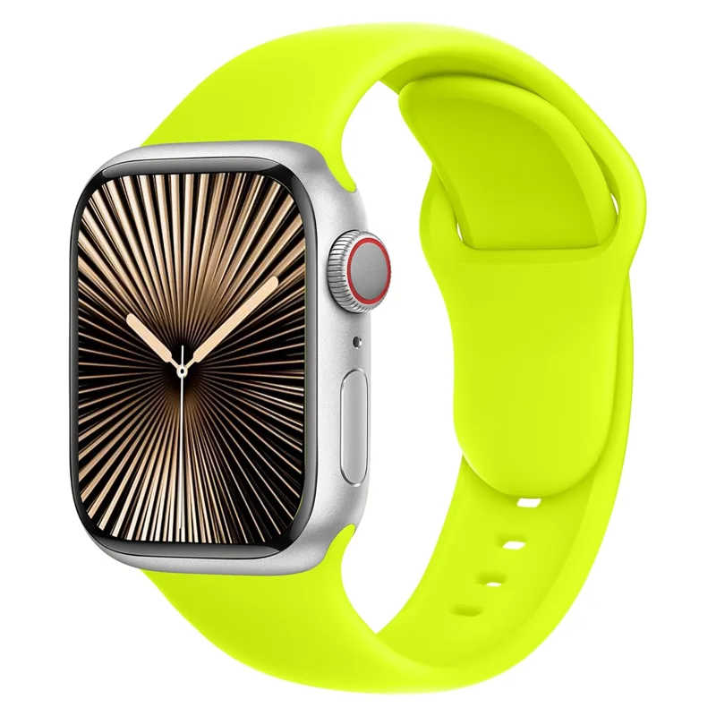 New Silicone Band For Apple Watch strap 45mm 44mm 40-41-42-46mm 44 mm sport bracelet iwatch series 11 10 8 7 6 SE 9 Ultra 2 49mm