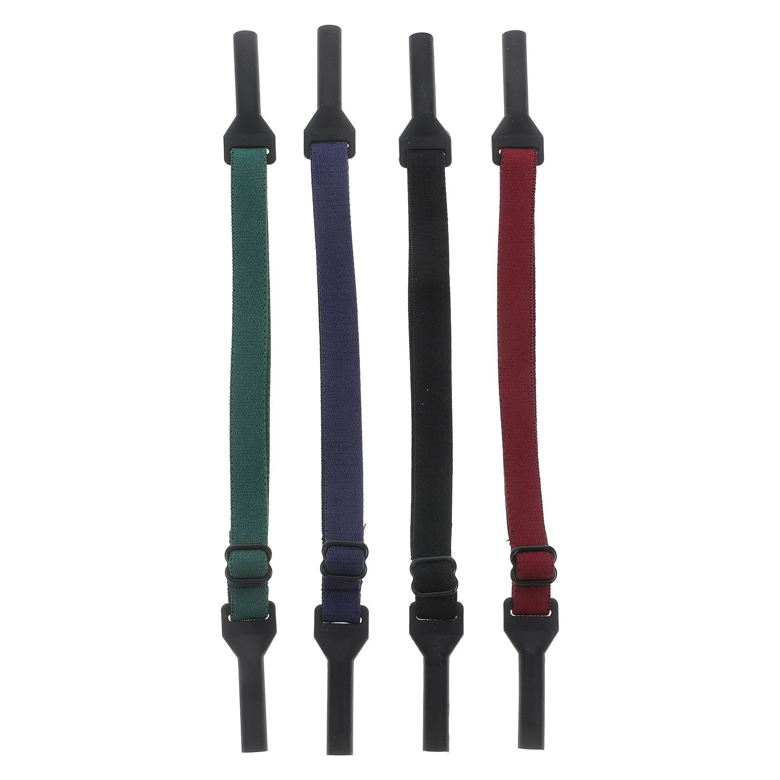 

4Pcs Adjustable Sport Straps for Glasses Soft Durable Material Prevents Falling during Activities Safety Glasses Strap