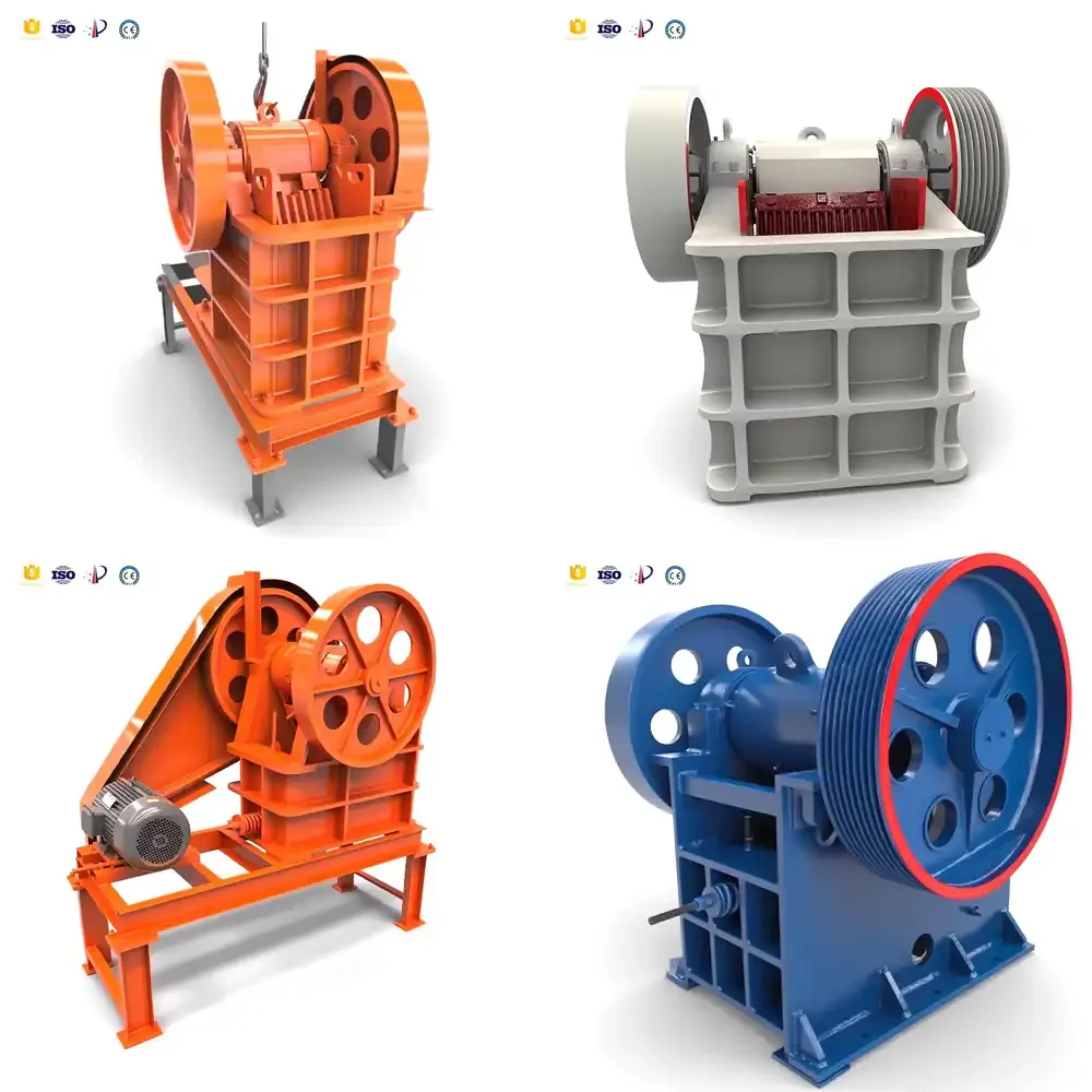 

Ruidians Portable PE400*600 Jaw Crusher for Ore Crushing Max.10t/h Capacity High Core Motor Component New Condition Mining