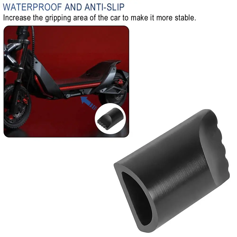 Kratzfester Silikon-Fußstützenschutz, Stoßdämpfung, weiche Ständerabdeckung, einfache Installation für Ninebot ZT3 ZT3 Pro – Detail 4