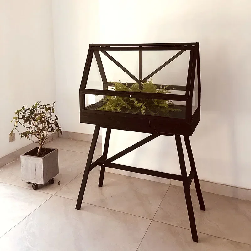 Glas Kas Bloem Stand Balkon Kas Bloem Huis Plantaardige Hydrat денные инструменты Instelling Kamer