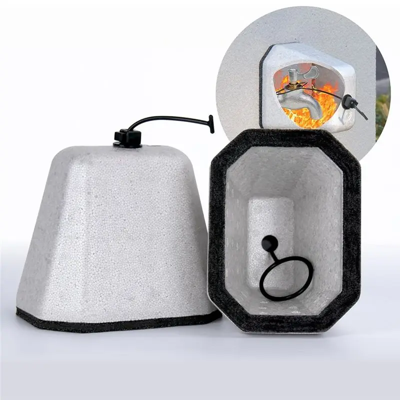 AEE2-2Pack Outdoor Faucet Covers For Winter Foam Faucet Cover For Winter Freeze Protection, Outdoor Spigot Covers Winter