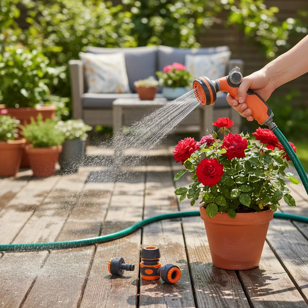 Garden Sprinkler Head Multi Function Spray Nozzle For Watering Flower And Pesticide-Application