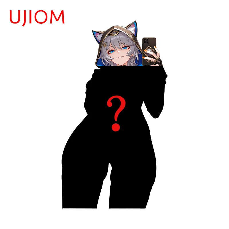 UJIOM NSFW Cipher Honkai Star Rail Wall Sticker Big Chest Exquisite Attractive Graffiti Decal Suitable For Smooth Surfaces