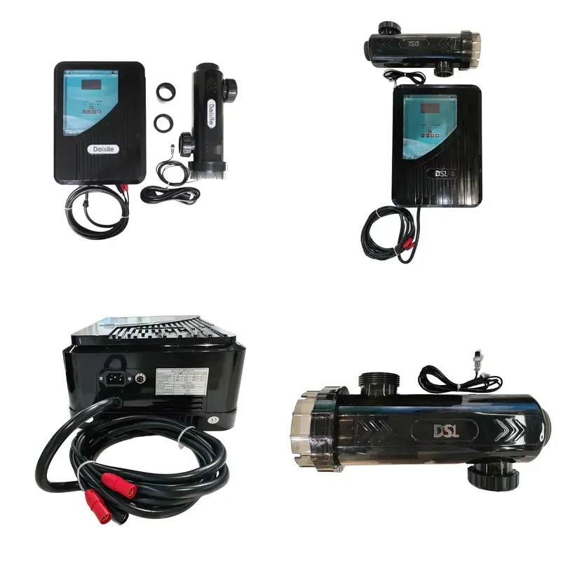 16g/h Salt Chlorine Generator Equipment for Swimming Pool Disinfection Essential Salt Water Chlorinator Pool Tools &