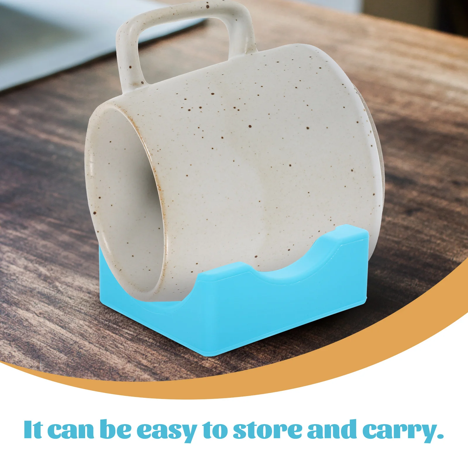 

Silicone Cup Cradle Nonslip Tumbler Holder Professional Reusable Cup Stand for DIY Crafting Desktop Mug Holder Compact