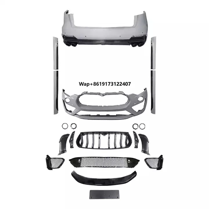New Car Front Bumper Rear Bumper Body Kit Assembly for Body Kit 2017 2018