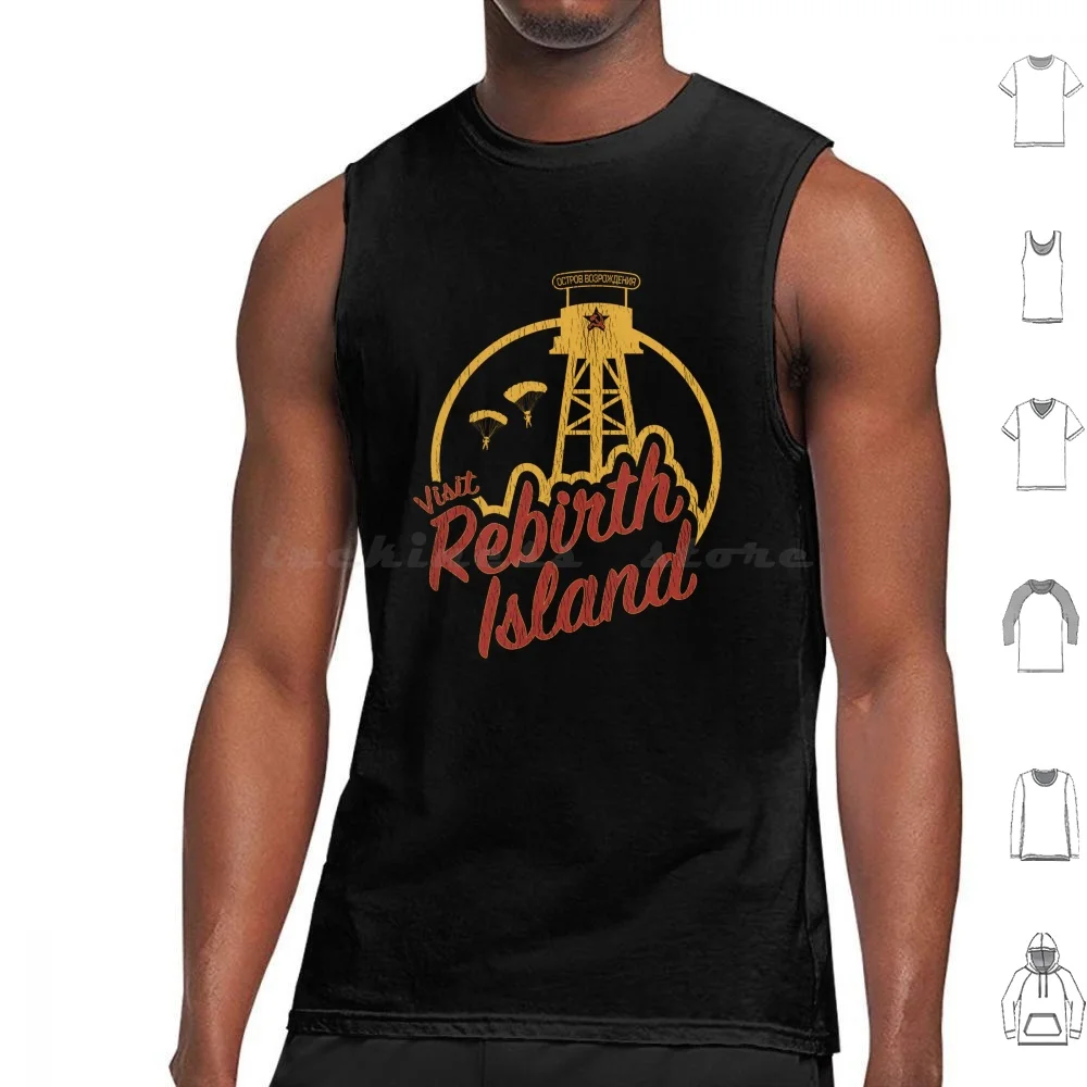 Visit Rebirth Island Tank Tops Vest Sleeveless Rebirth Island Rebirth Island Veteran Verdansk Veteran Warzone Where We