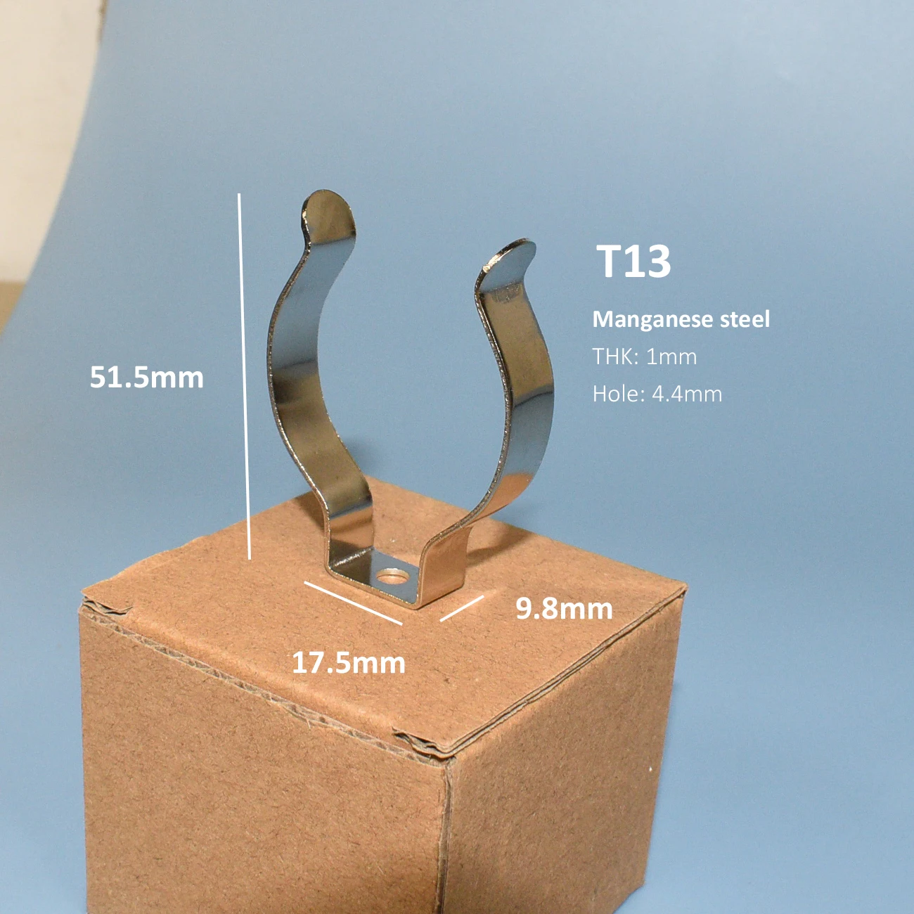 Suporte de luz de clipe de metal t4 t5 t6 t7 t8 t9 t10 t12 t13 acessórios de montagem para suporte de lâmpada tubular de substituição do tubo