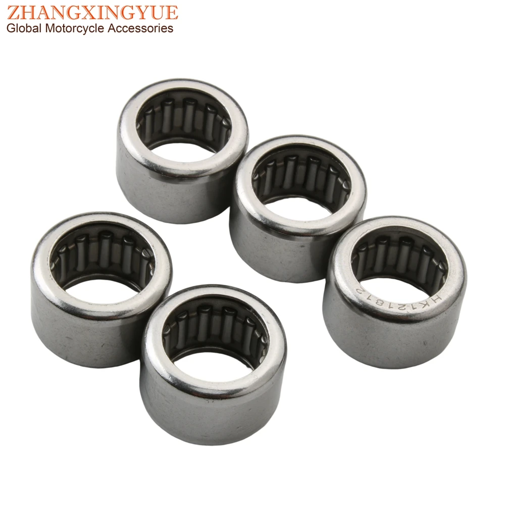 5pc HK121812 Needle Roller Bearing For Gilera Easy Moving 50 Runner Stalker Storm 50cc 224309 12X18X12mm