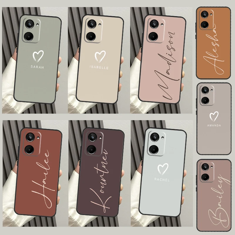 パステル名,イニシャル,Realme 8,9,10 pro plus,9i,c11,c15,c30,c31,c35,c21y,c25,gt,neo,5,2,3,t用