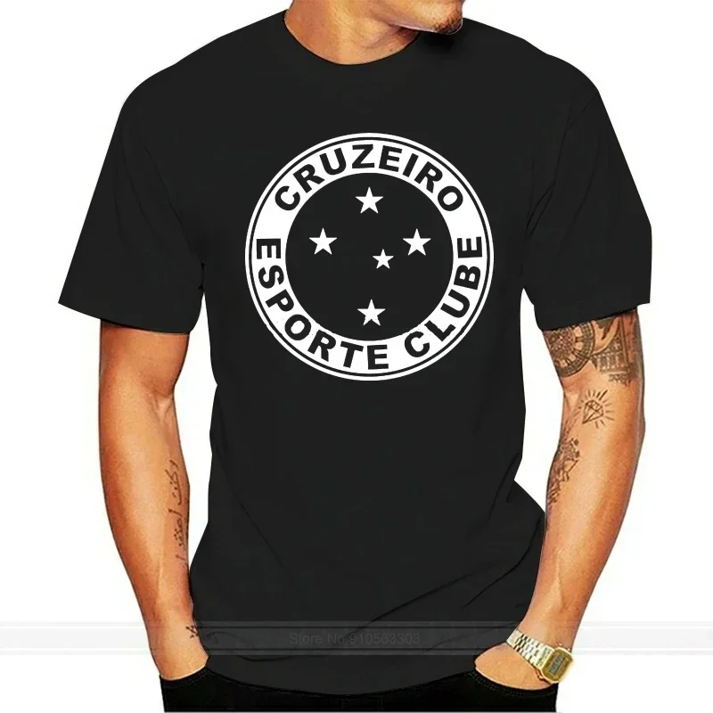 Cruzeiro Esporte Clube T Shirt Brasil Mineirao  fans Raposa handmade Men T-shirt Cruzeiro club Rafael Willian Gomes blue