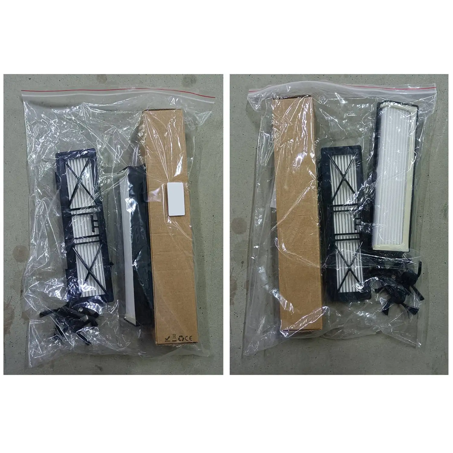 Filtro de repuesto de Ultra rendimiento, Kit de cepillos Compatible con Robot conectado Neato Botvac D Series y Neato Botvac