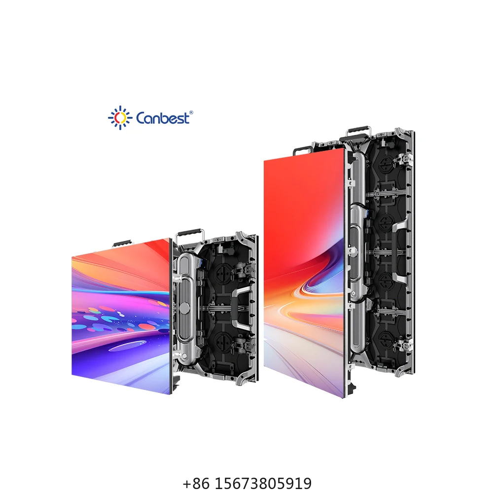 Canbest Rs Waterproof P1.9 P2.6 P2.9 P3.91 Indoor Outdoor Flexible Curve Stage Rental Pantallas Led Display Screen Video Wall