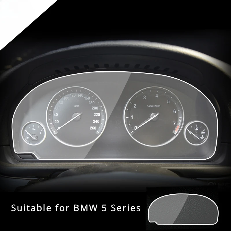 

For BMW 5 Series 2014 2015 2016 2017 LCD Dashboard Screen TPU Protective Film Anti-scratch Speedomete interior Car Accessories