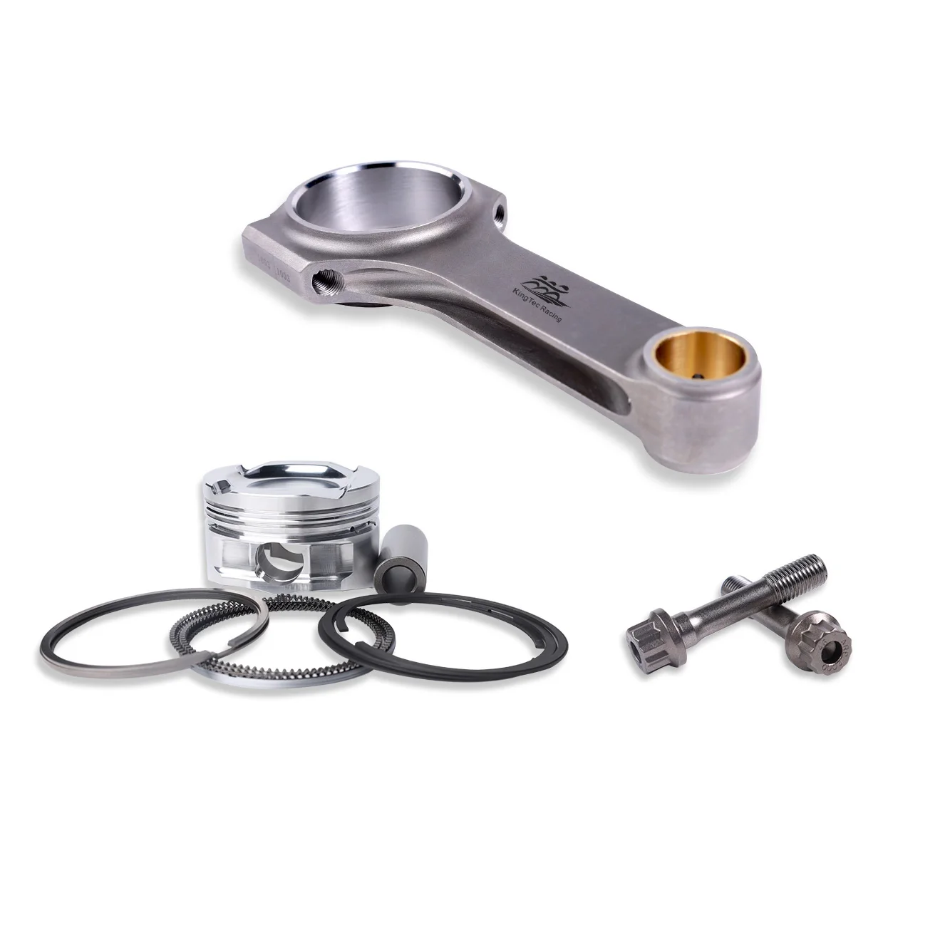 

Kit N54B30 N54 forged internals piston connecting rod for F01 E90 E88 135i 335i 3.0L biturbo 84mm CR 10.2:1 22mm pin