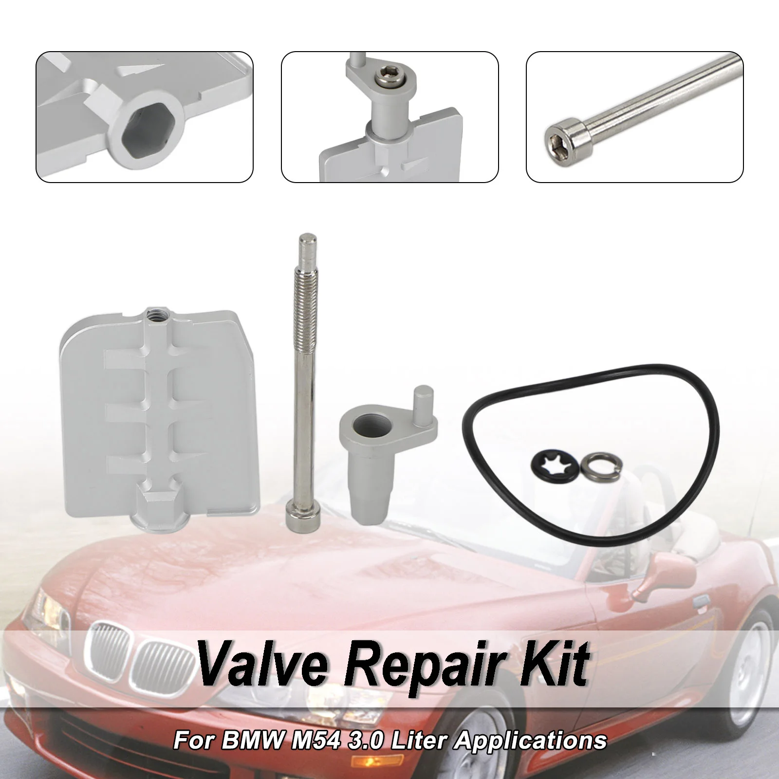 

Artudatech Aluminium Valve Rebuild Repair Kit Fit for BMW DISA Fix Overhaul M54 3.0 ltr