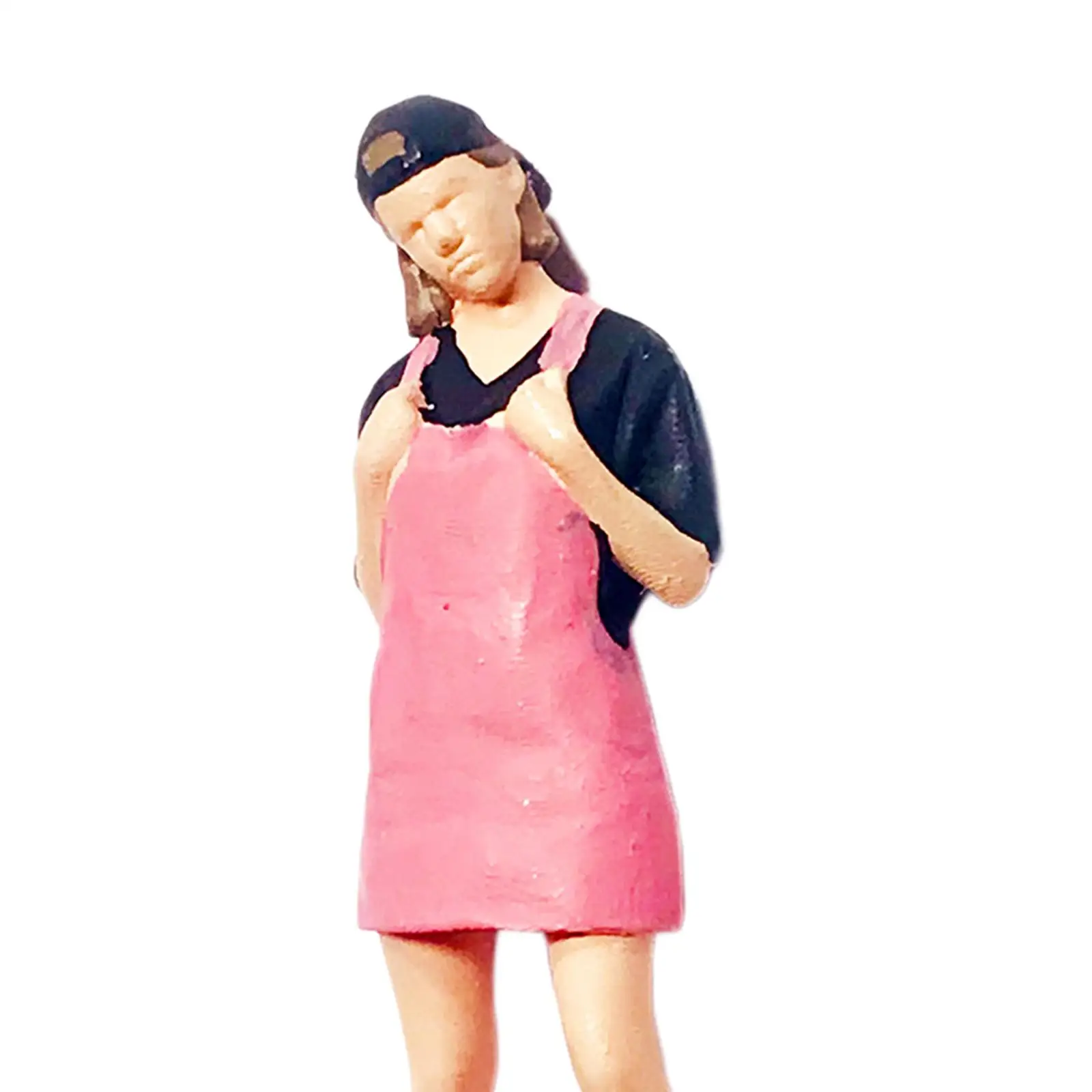 Hars 1:64 Schaal Mensen Beeldjes Mensen Speelgoed Speeltoestel Kleine Mensen Mini Mensen Model voor DIY Scène Zand Tafel Diorama Ornament