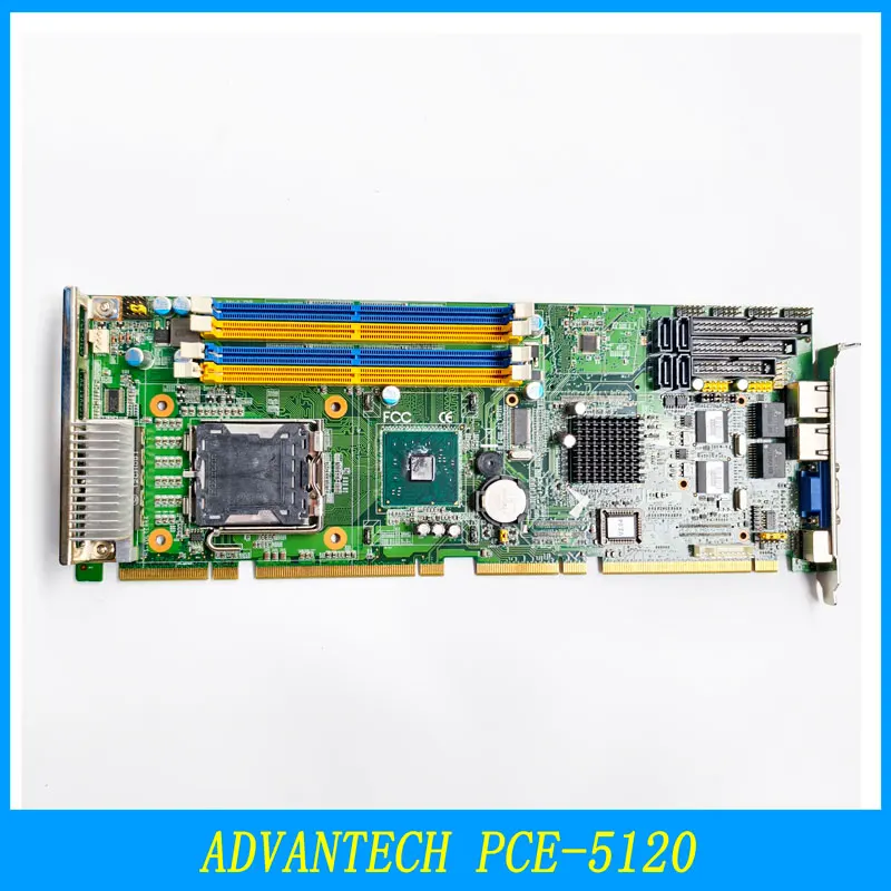 

PCE-5120VG REV.A2 Плата IPC 100% OK PCE-5120 Полноразмерная плата процессора ISA Промышленная встраиваемая материнская плата PICMG1.0