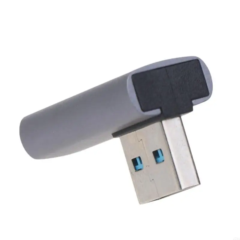 J78A USB to USB Adapter 90 Degree USB to USB Converter Connector for Laptop 10Gbps Data Sync