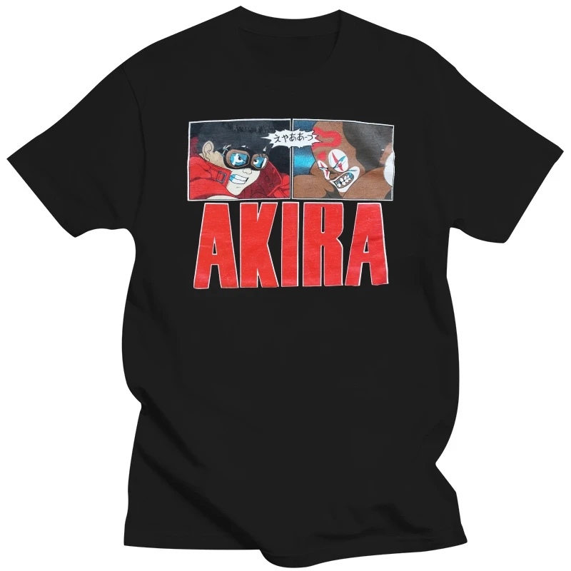 Vintage 80s Akira 1988 Anime Japan T-shirt Reprint Short Sleeve Plus Size t-shirt