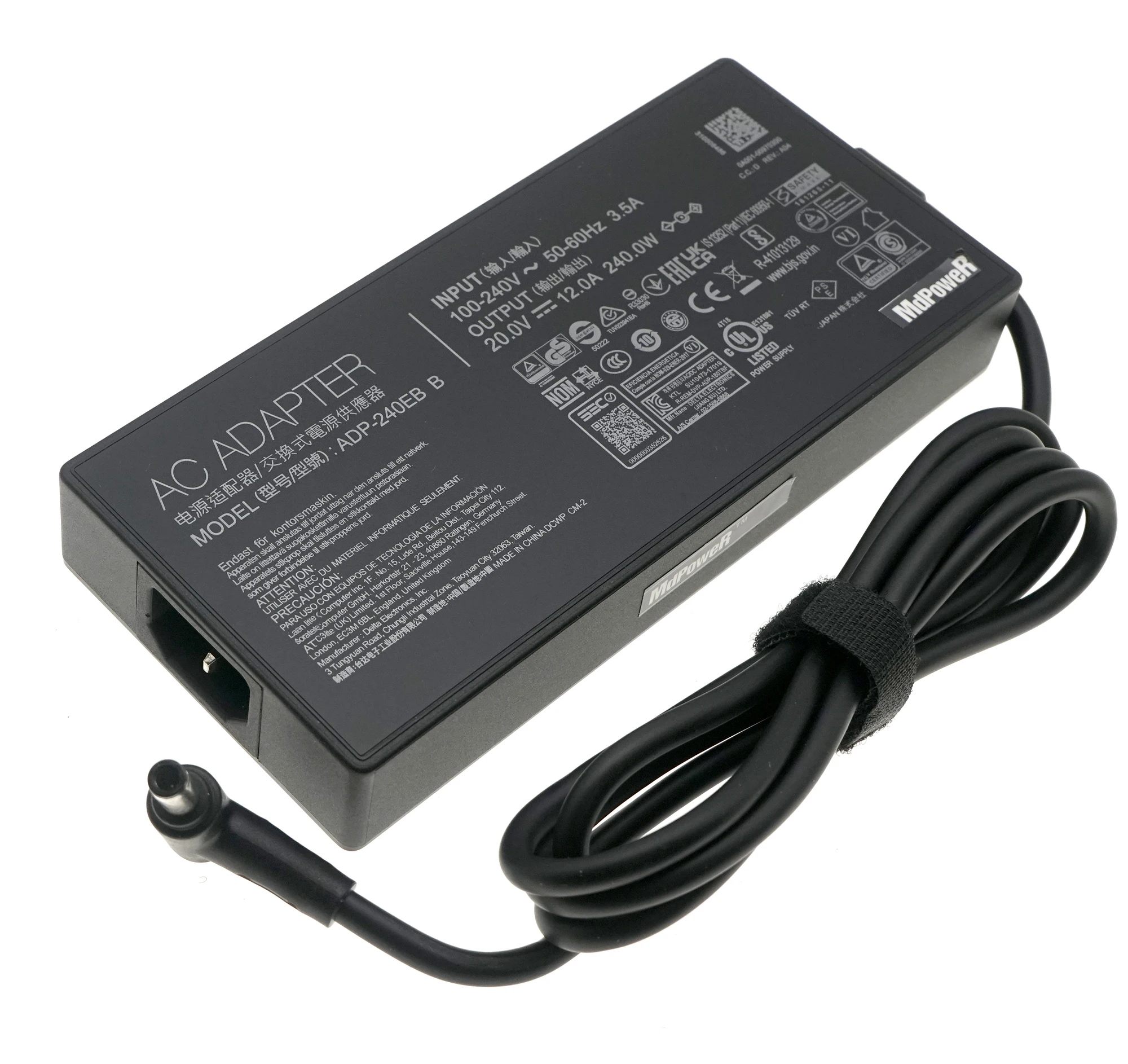 

240W Original AC Adapter ADP-240EB B 20V 12A ​For ASUS ROG Strix G15 G513 G513QR-HF010T G513QM-HN104T G513QR Gaming Laptop