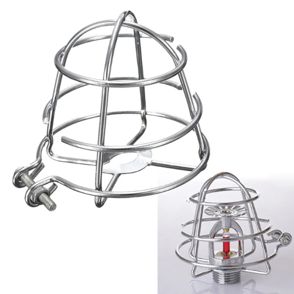 

Universal Fire Sprinkler Head Heavy Duty Chrome Plated Guard Embedded Protective Cages Frames for Sprinkler Heads