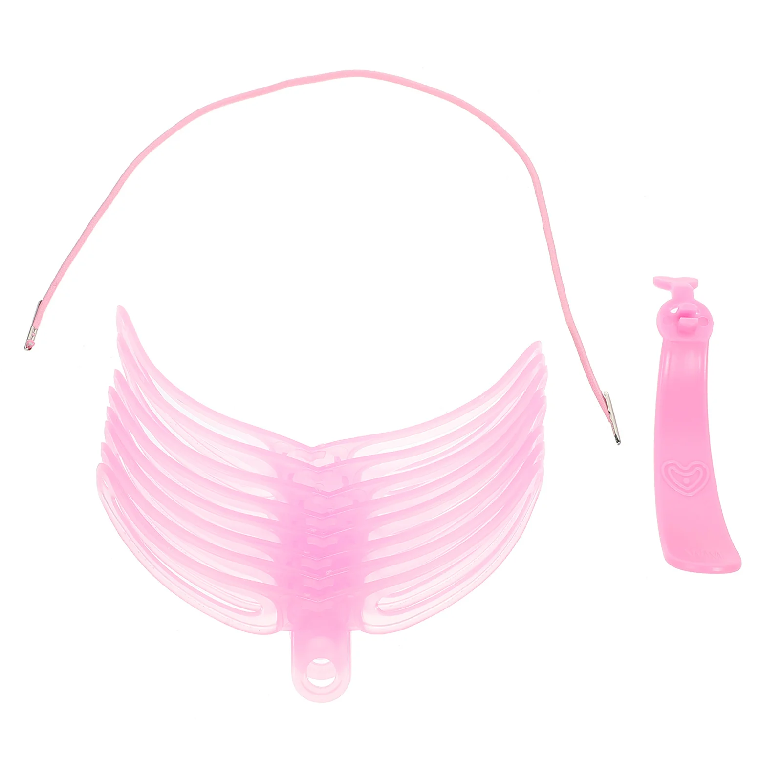 3Sets Wenkbrauwstencils Draagbare huishoudelijke sjabloontool Slijtvaste plastic wenkbrauwaccessoires Handige reiswenkbrauw