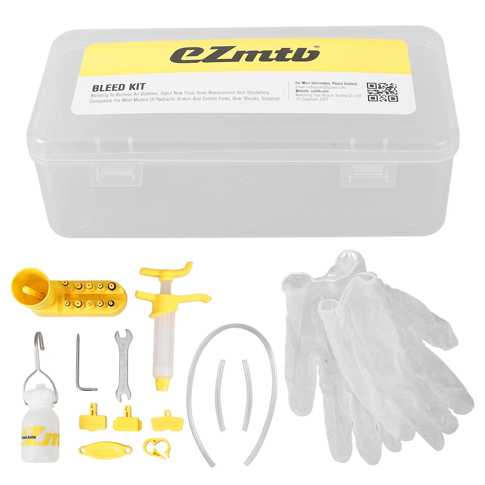 

1 Set Hydraulic Disc Brake Bleed Kits Tool Bike Oil Bleed Kit Tools Bike Brake Repair Tools Hydraulic Disc Bleed Kit