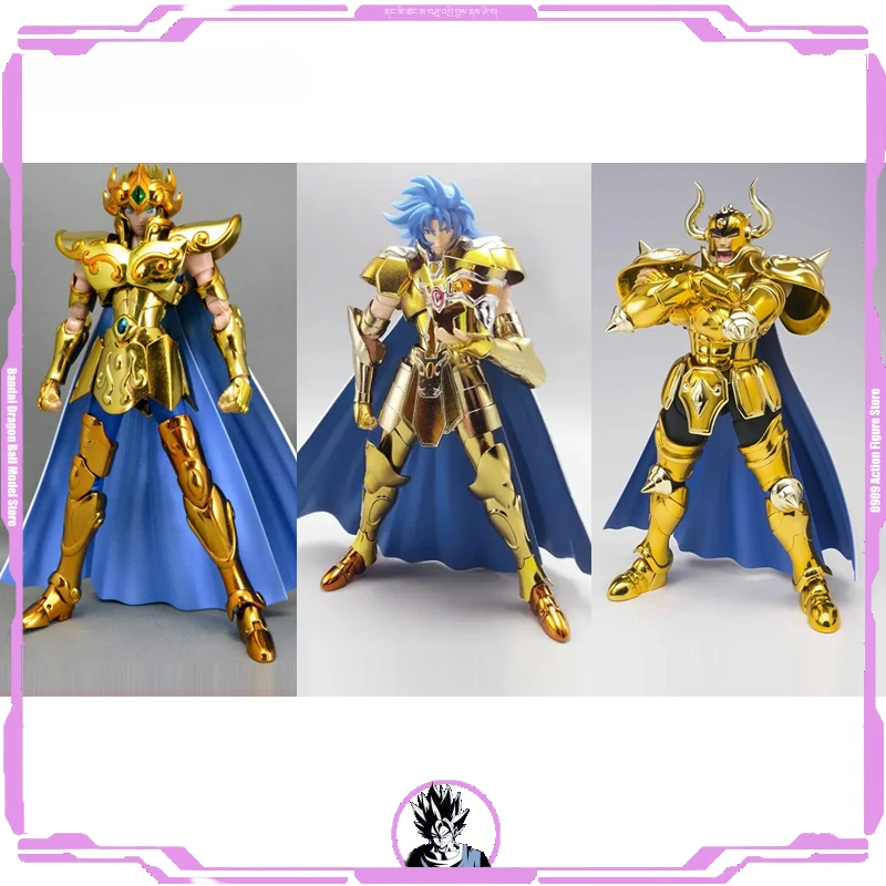 Metal Club MC Saint Seiya Myth Cloth EX Leo/Lion Aiolia Taurus Aldebaran Gemini Saga Knights of the Zodiac Action Figure