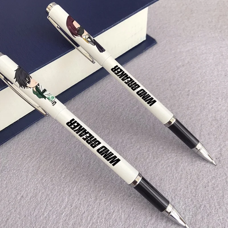 Anime WIND BREAKER Black Ink Gel Pen 0.5mm Graffiti Writing Pens Kids School Stationery Cosplay Gift A7496