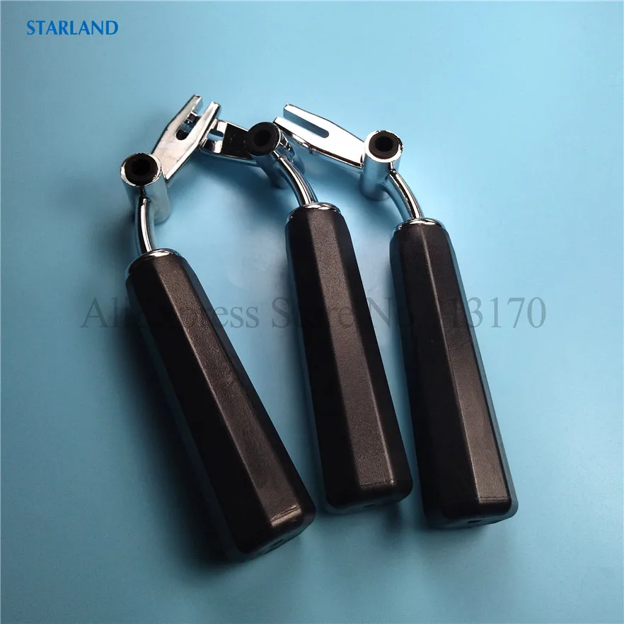 3 في 1 عتلات يدوية مقابض سوداء ملحقات قطع غيار سفلية سداسية لاستبدال آلات الآيس كريم الناعمة MQL/MK