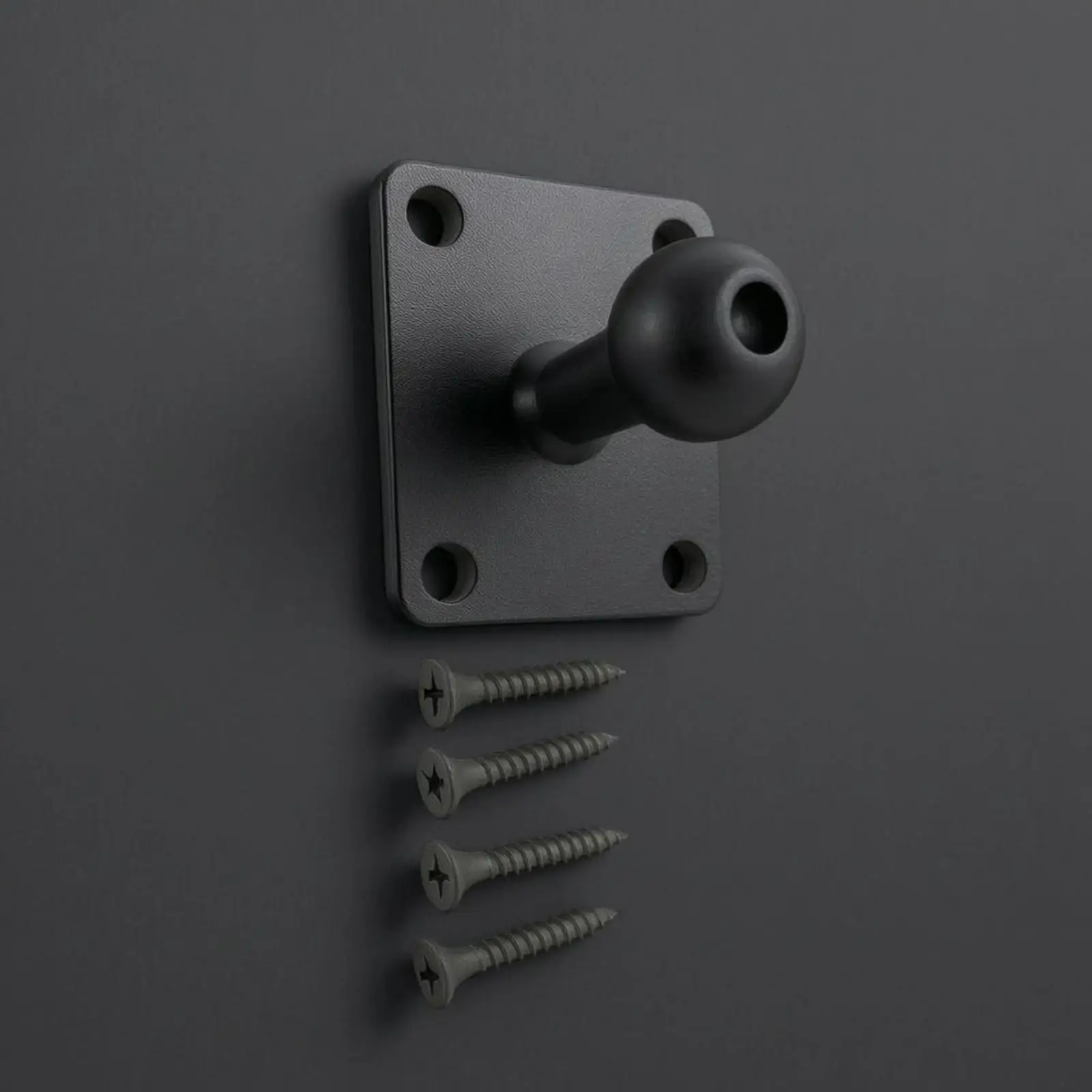 Durable Aluminum Alloy Camera Mounting Bracket Flat Base Navigation Device Holder for Outdoor Filming Setup