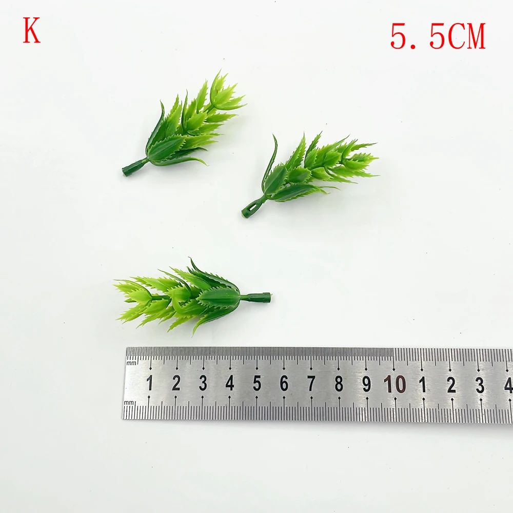 10 Teile/los Kunststoff Wasser Gras Künstliche Blumen Für Wohnkultur Wand Hängen Tisch DIY Kranz Geschenk Scrapbooking Gefälschte Pflanzen – Detail 12